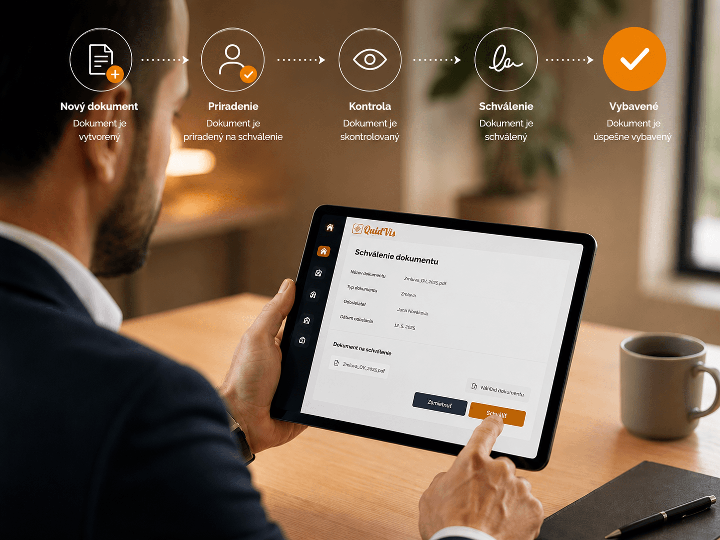 QuidVis digital approvals