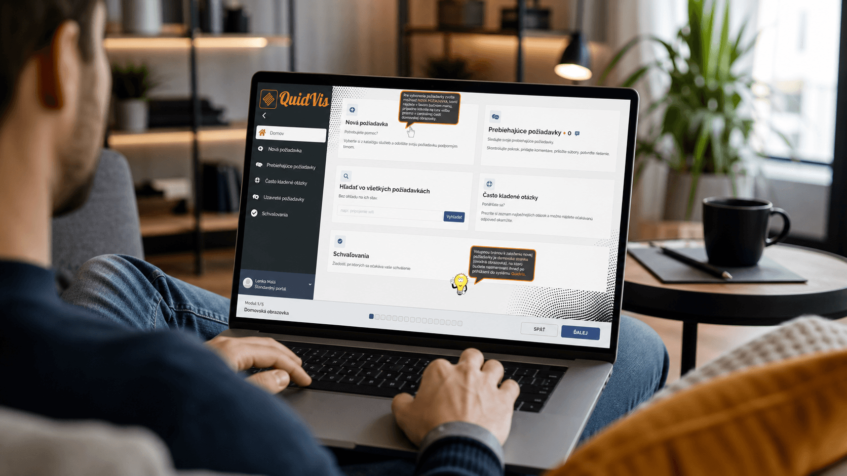 Explore QuidVis at your own pace.